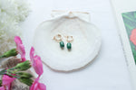 Load image into Gallery viewer, Alpine Malachite Earrings
