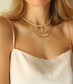Load image into Gallery viewer, Herringbone Chain Necklace
