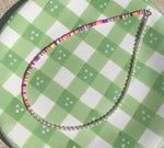 Load image into Gallery viewer, Half Heishi Pearl Beaded Necklace

