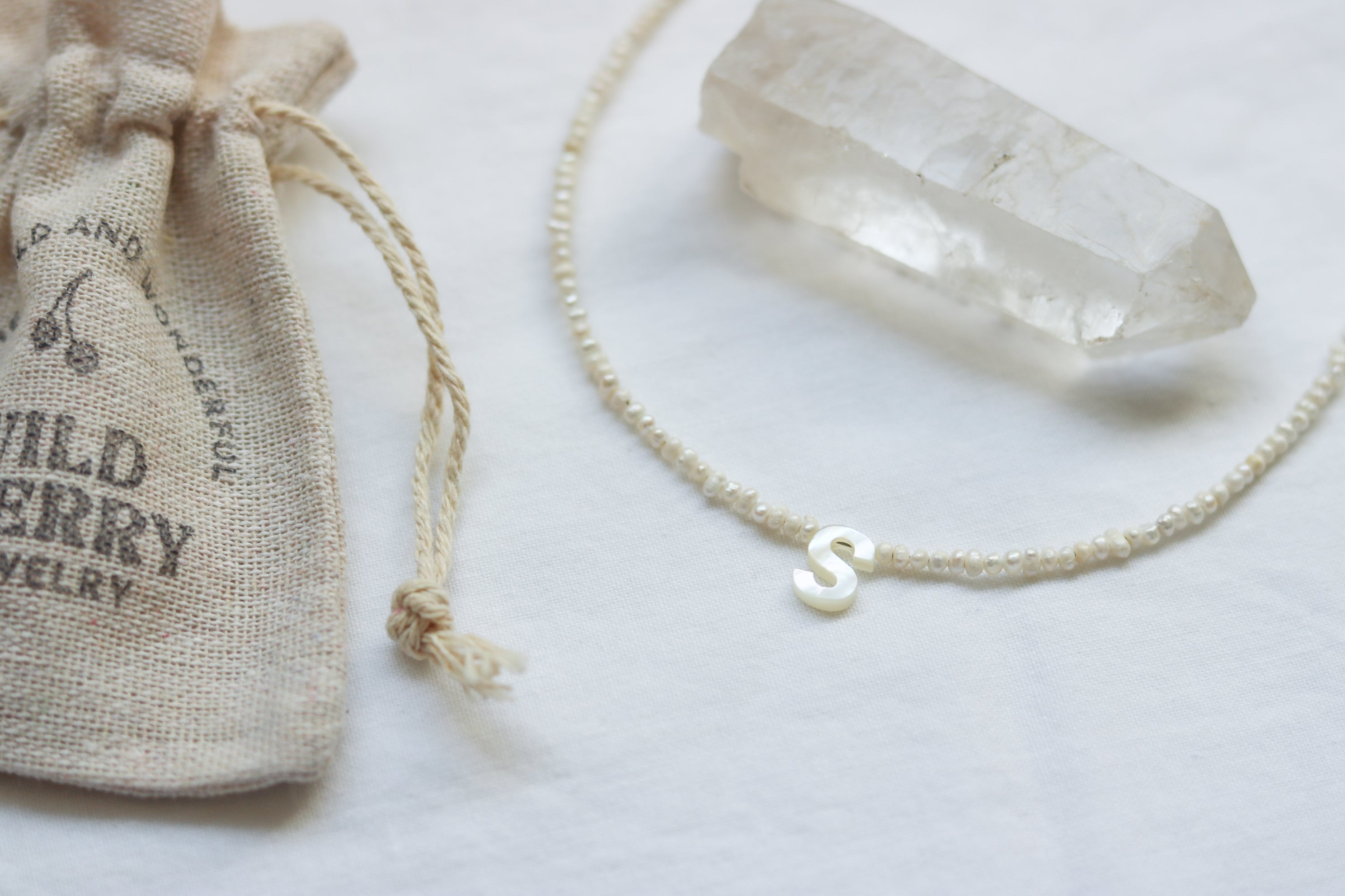 Personalized Pearl Necklace