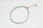 Load image into Gallery viewer, Ombré pastel quartz bracelet

